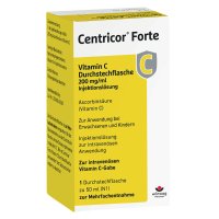 CENTRICOR Forte Vitamin C Dsfl. 200 mg/ml Inj.-L.
