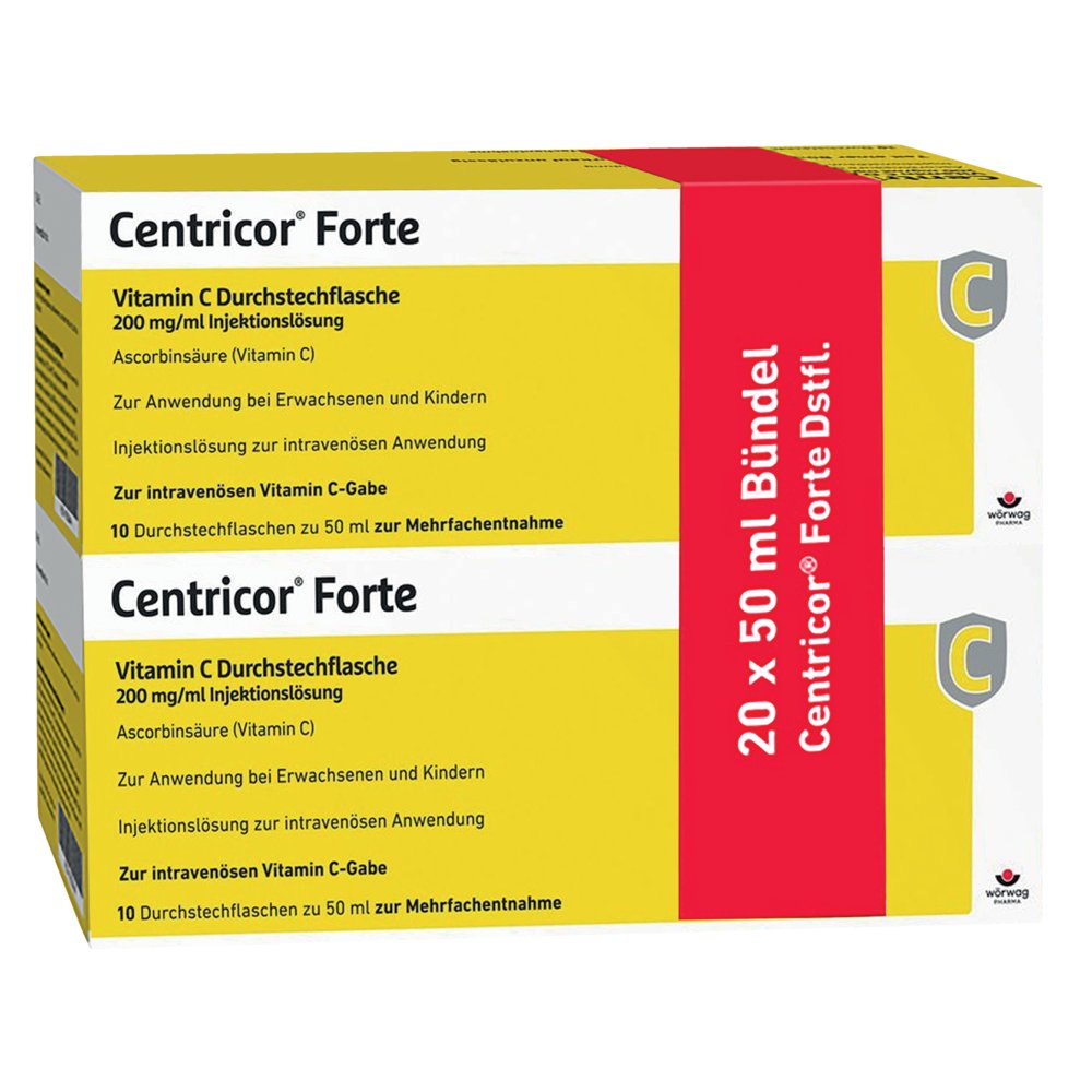 CENTRICOR Forte Vitamin C Dsfl. 200 mg/ml Inj.-L.