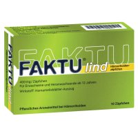 FAKTU lind Hämorrhoidenzäpfchen