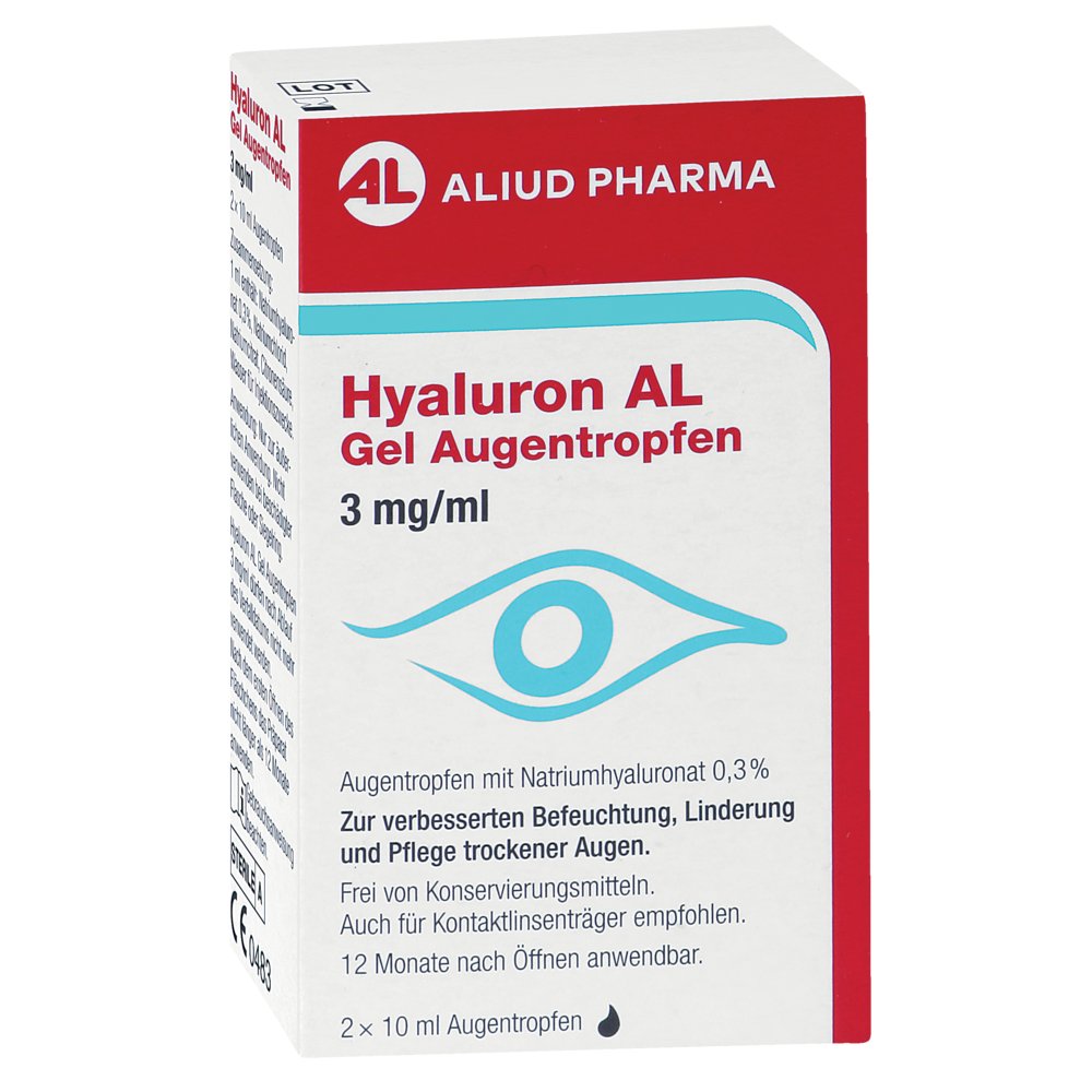 HYALURON AL Gel Augentropfen 3 mg/ml