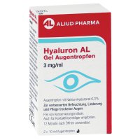 HYALURON AL Gel Augentropfen 3 mg/ml