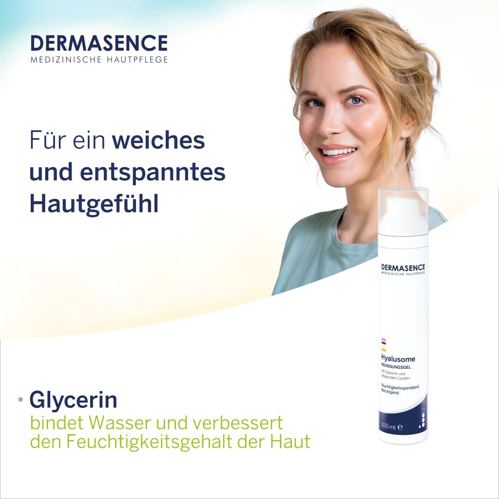 DERMASENCE Hyalusome Reinigungsgel, 100 ml