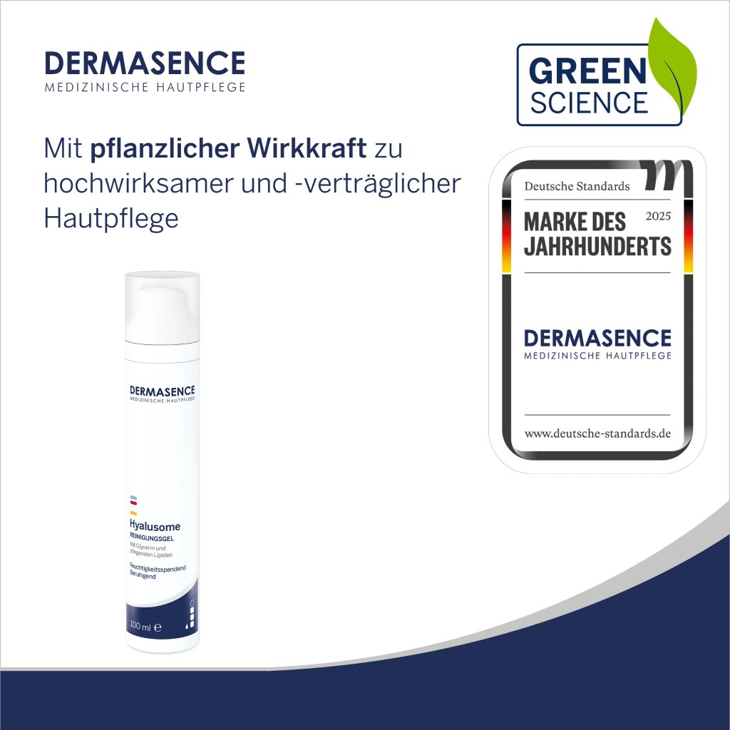 DERMASENCE Hyalusome Reinigungsgel, 100 ml
