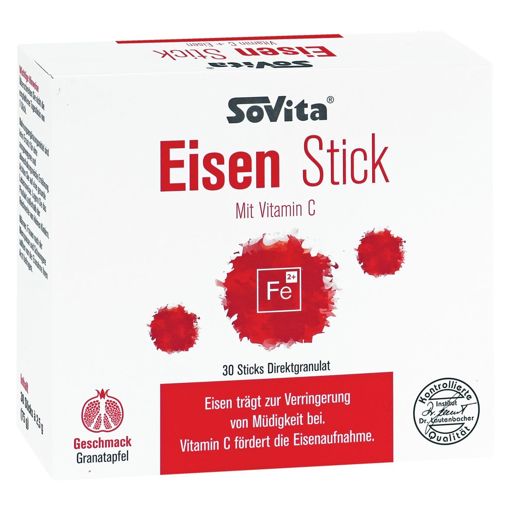 SOVITA Eisen Granulat Sticks