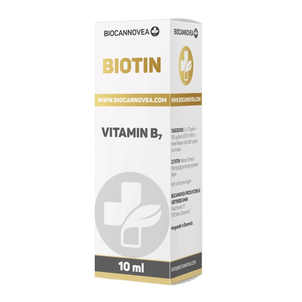BIOCANNOVEA Biotin Vitamin B7 Tropfen
