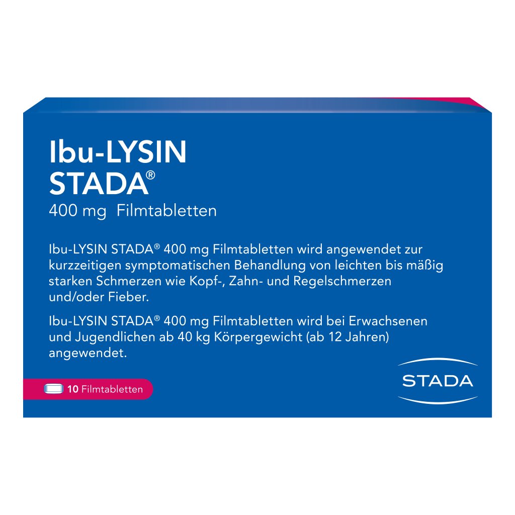 IBU-LYSIN STADA 400 mg Filmtabletten