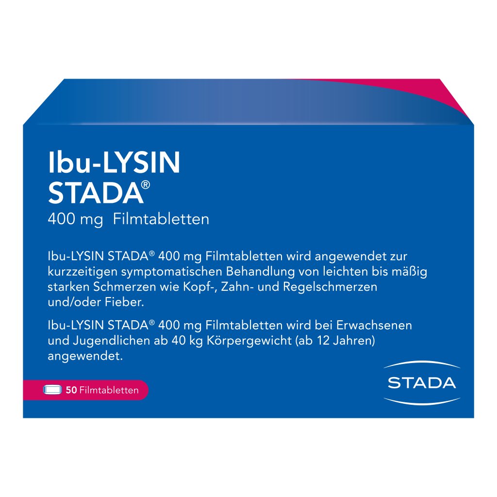 IBU-LYSIN STADA 400 mg Filmtabletten