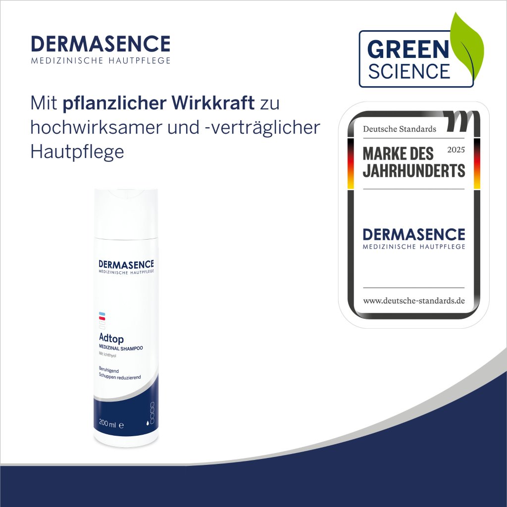 DERMASENCE Adtop Medizinal Shampoo, 200 ml