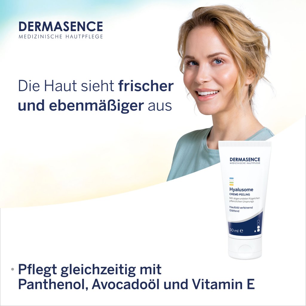 DERMASENCE Hyalusome Creme-Peeling, 50 ml