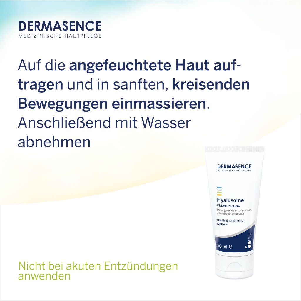 DERMASENCE Hyalusome Creme-Peeling, 50 ml