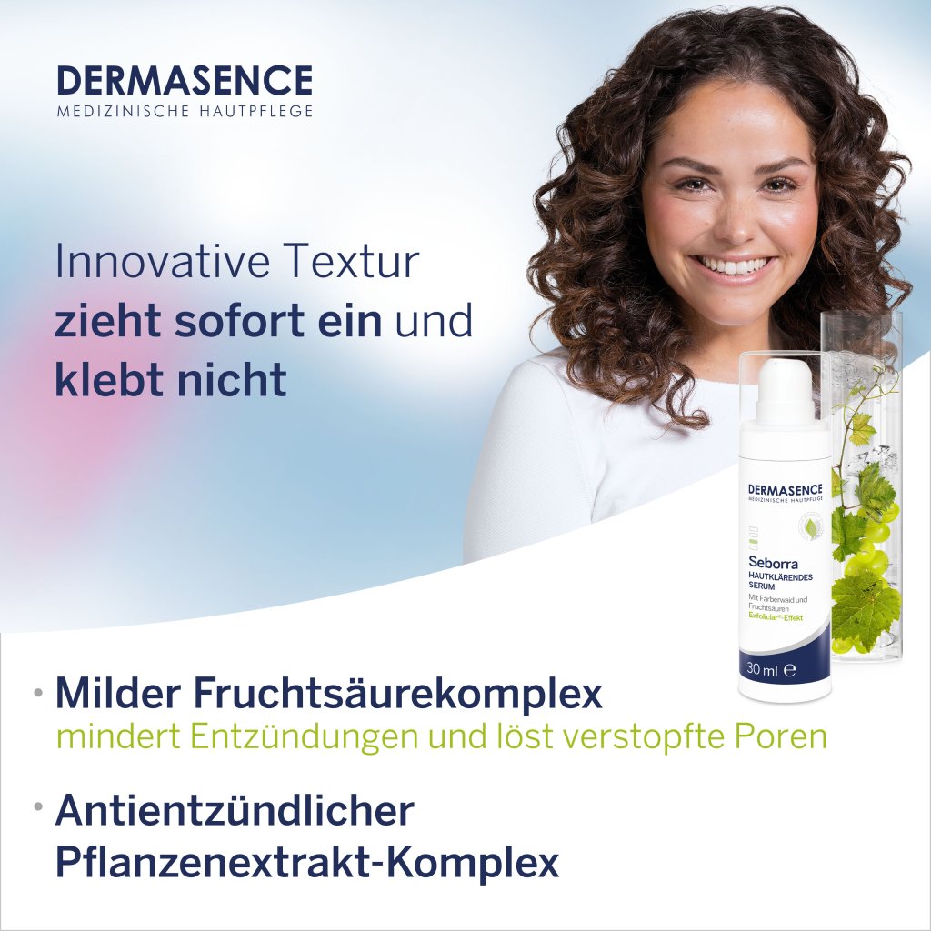 DERMASENCE Seborra Hautklärendes Serum, 30 ml