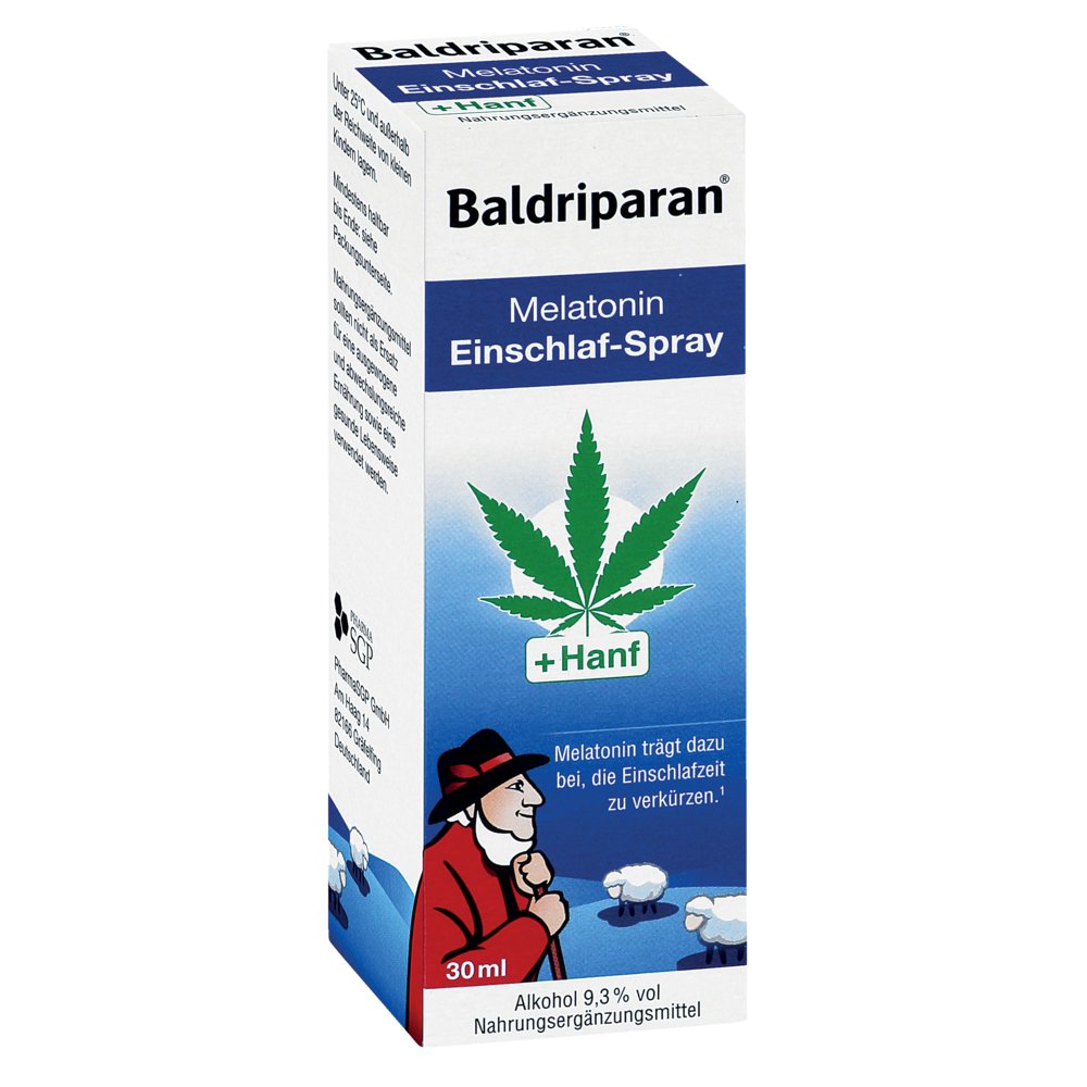 BALDRIPARAN Melatonin Einschlaf-Spray