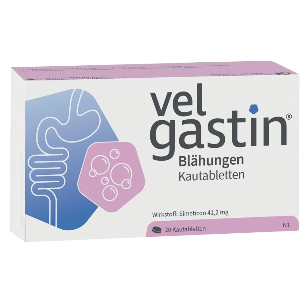 VELGASTIN Blähungen Kautabletten