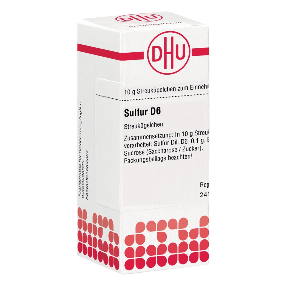 SULFUR D 6 Globuli