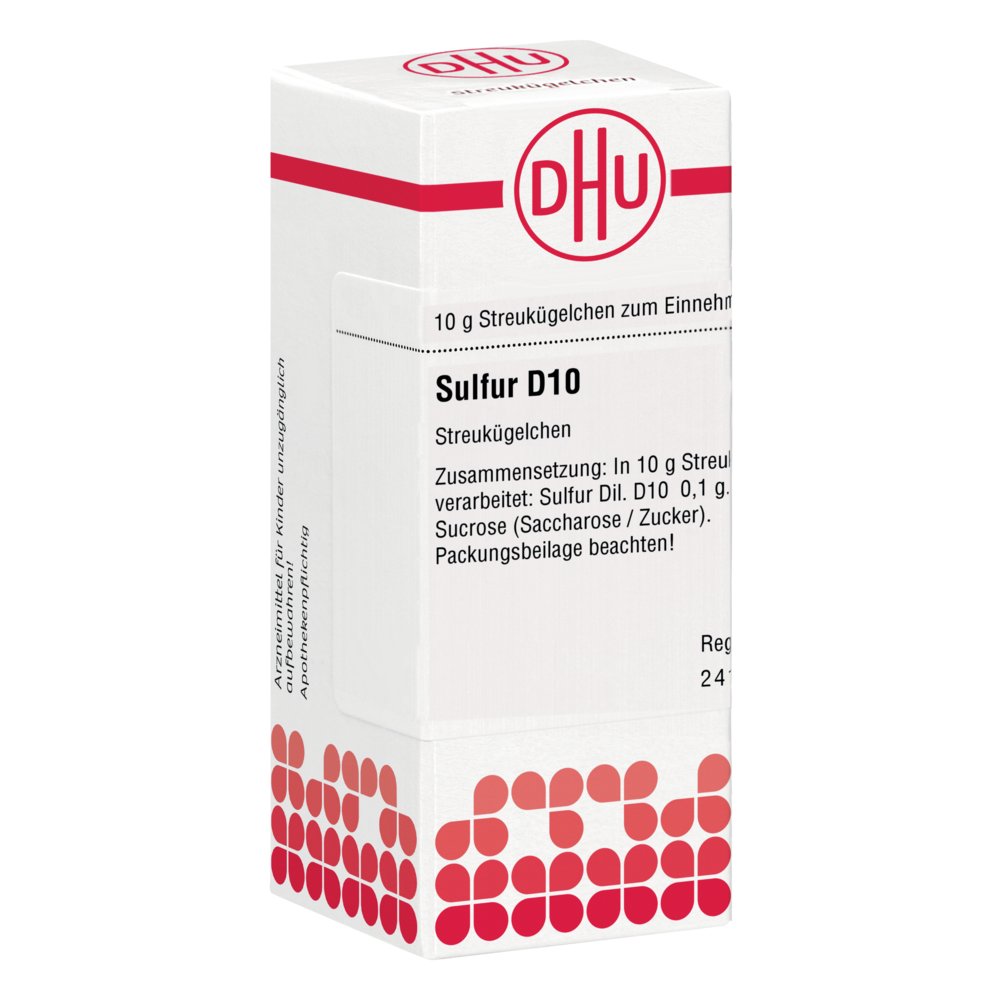 SULFUR D 10 Globuli