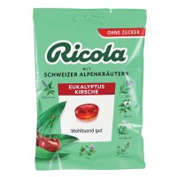 RICOLA o.Z.Beutel Eukalyptus Kirsche Bonbons