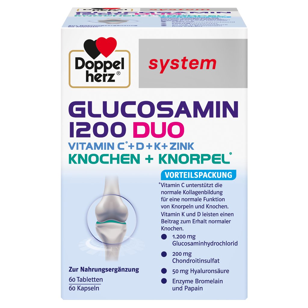 Doppelherz system Glucosamin 1200 DUO