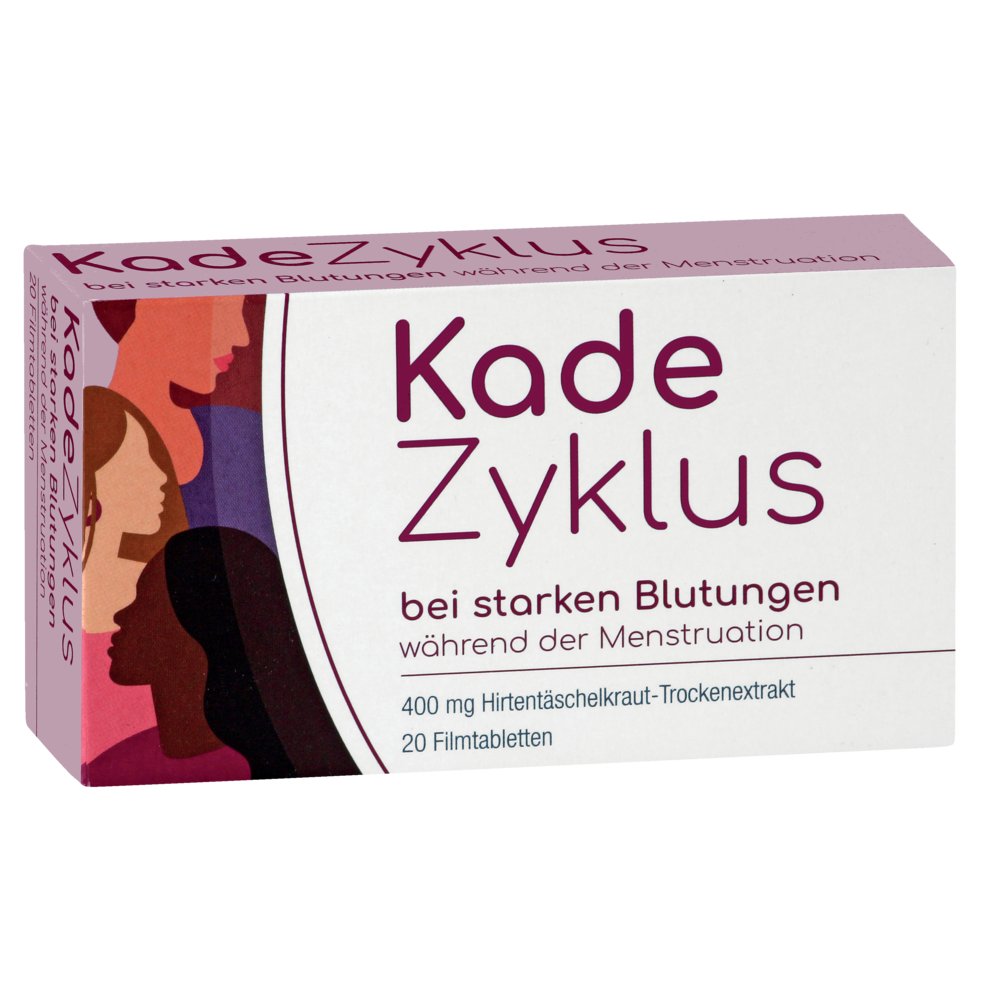 KADEZYKLUS bei starken Blutung.w.d.Menst 400mg FTA
