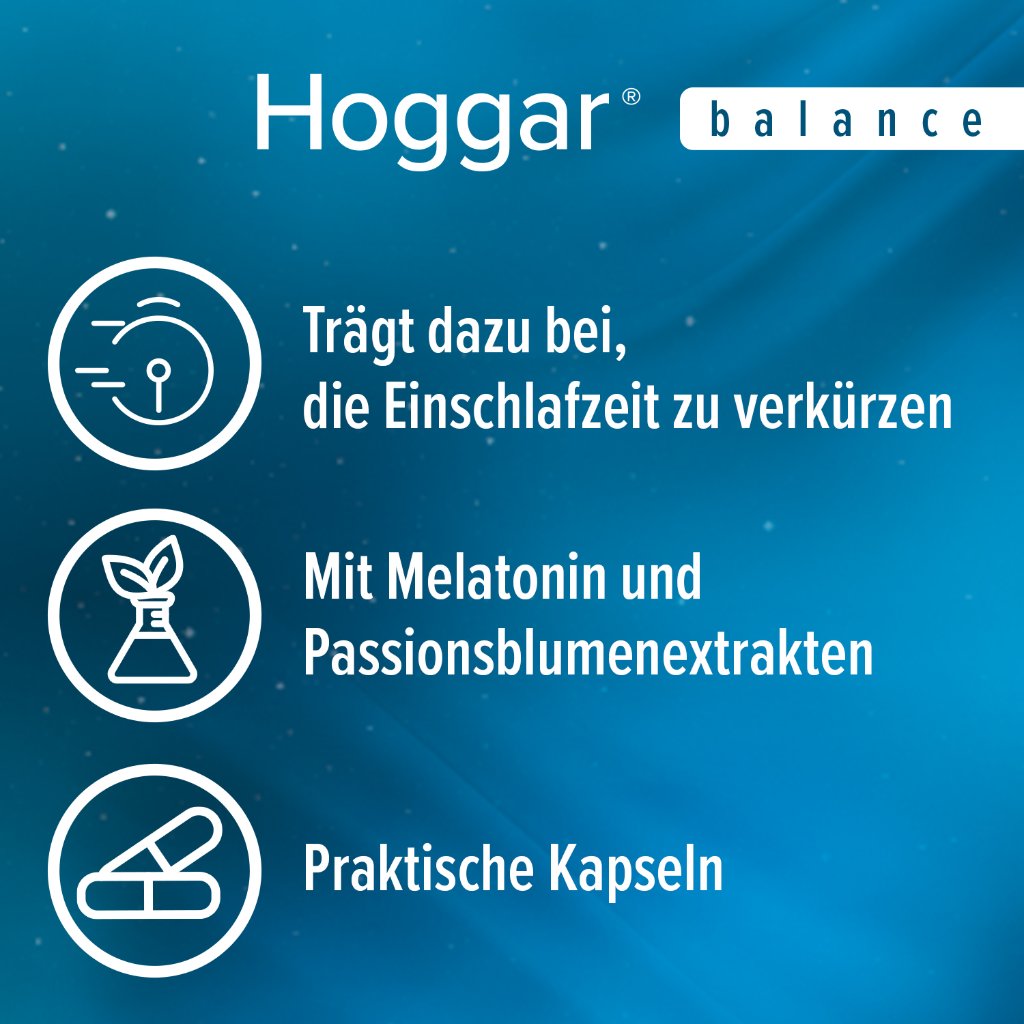 HOGGAR Melatonin balance Kapseln