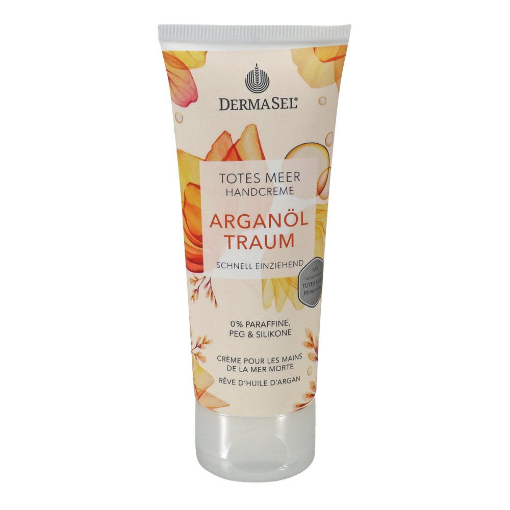 DERMASEL Totes Meer Handcreme Arganöl Traum