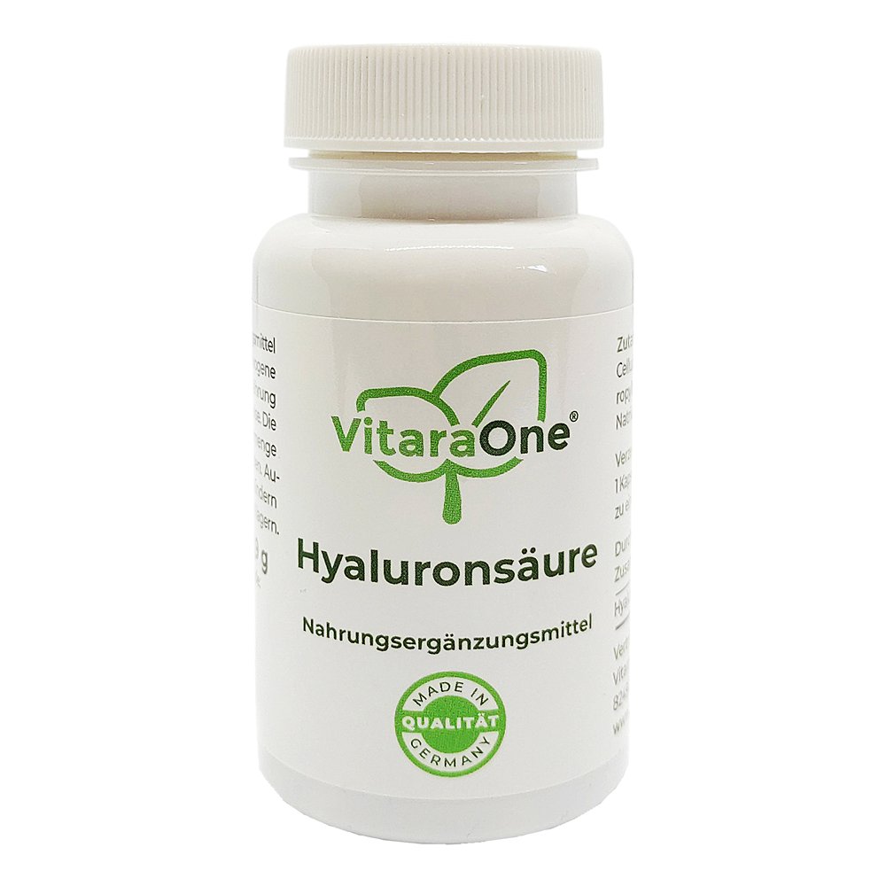 HYALURONSÄURE 60 mg vegan hochdosiert Kapseln
