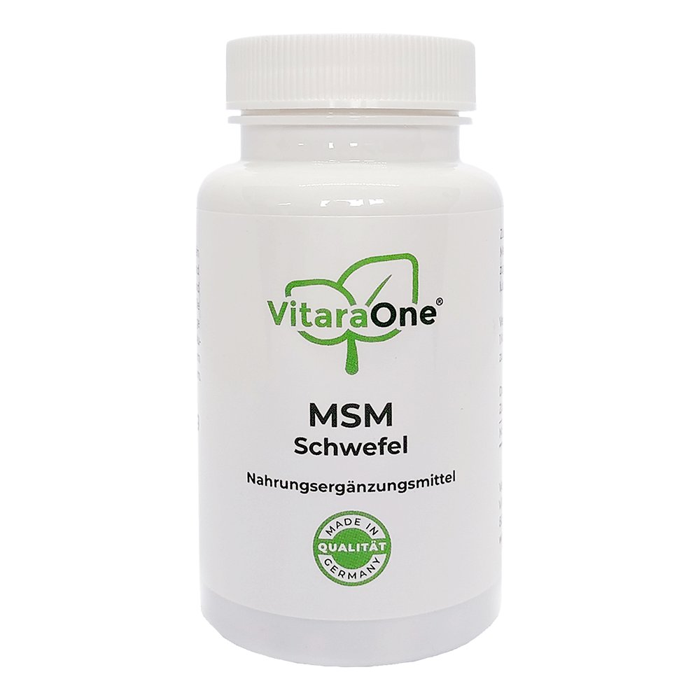 MSM SCHWEFEL 500 mg vegan Kapseln