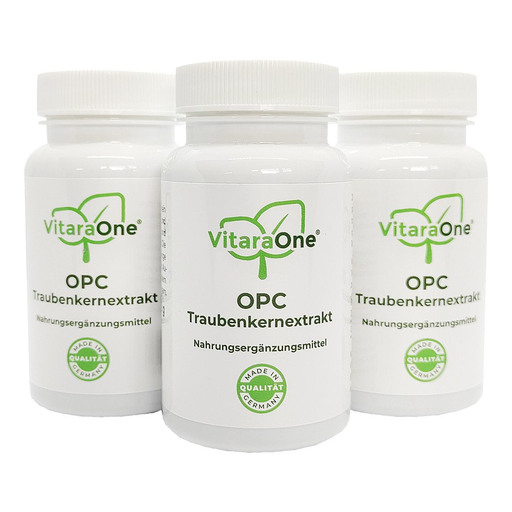 OPC TRAUBENKERNEXTRAKT 120 mg vegan 3er Set Kaps.