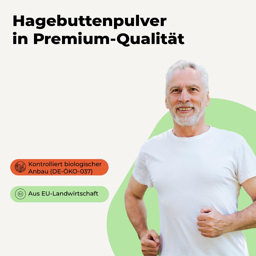 HAGEBUTTEN PULVER Bio