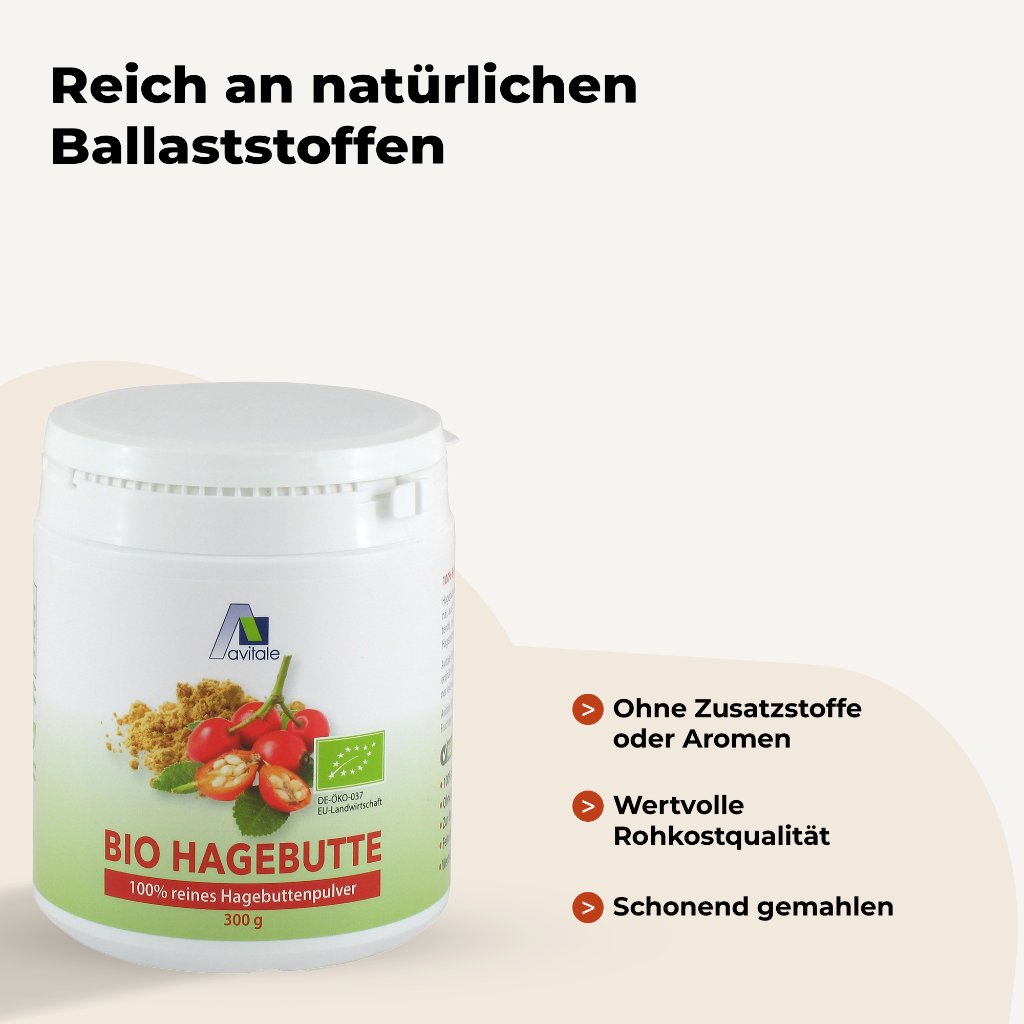 HAGEBUTTEN PULVER Bio