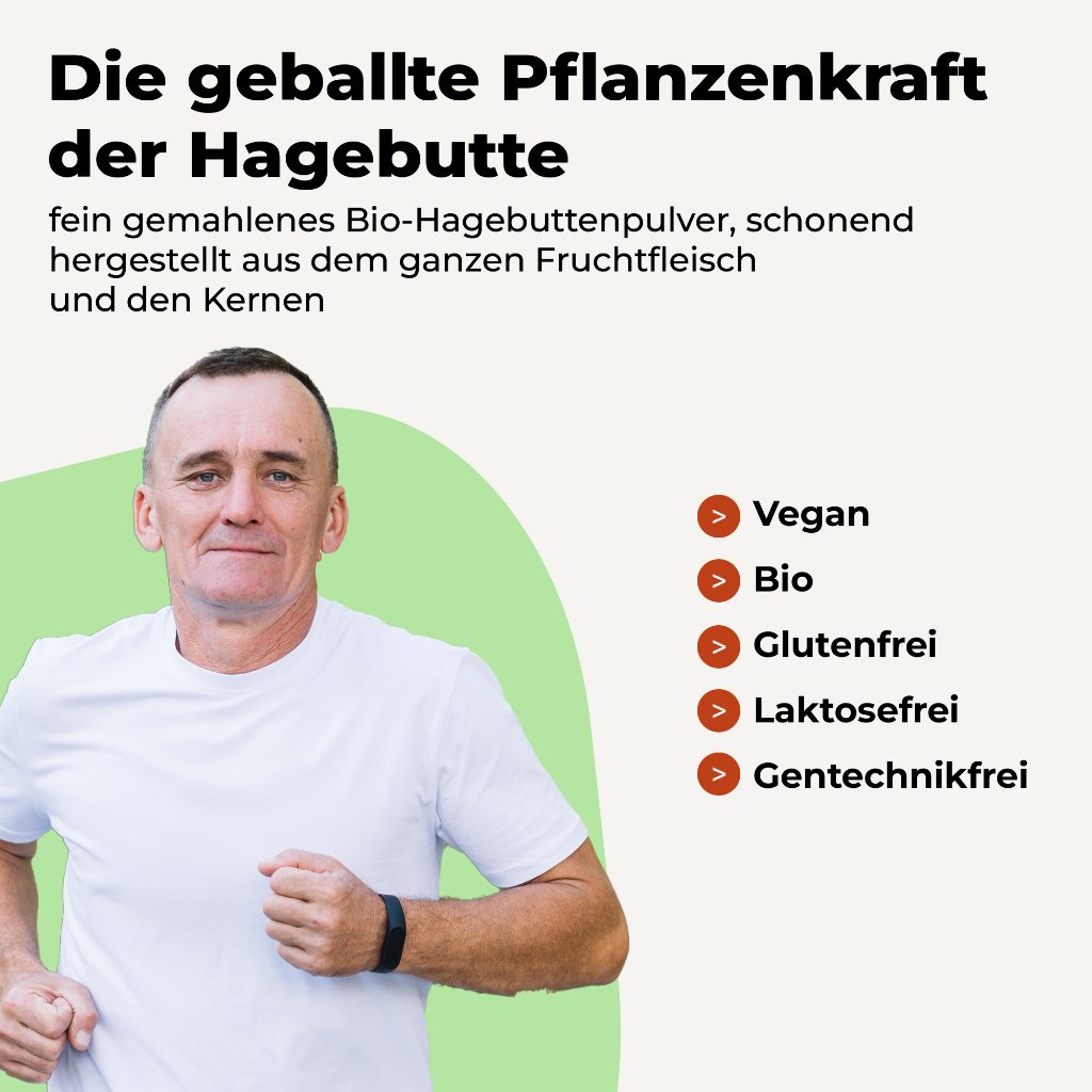 HAGEBUTTEN PULVER Bio