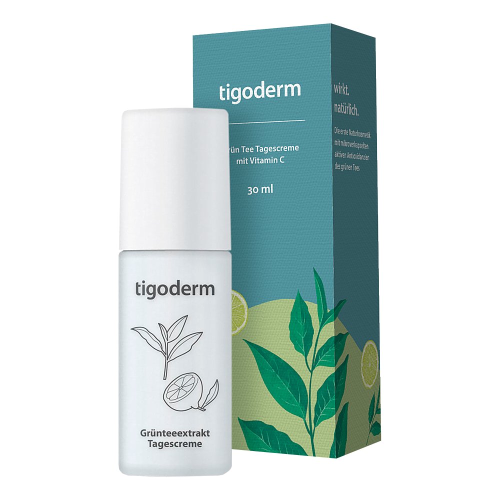 TIGODERM grün Tee Tagescreme mit Vitamin C