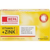 WEPA Vitamin C+Zink Kapseln, 60er Pack.
