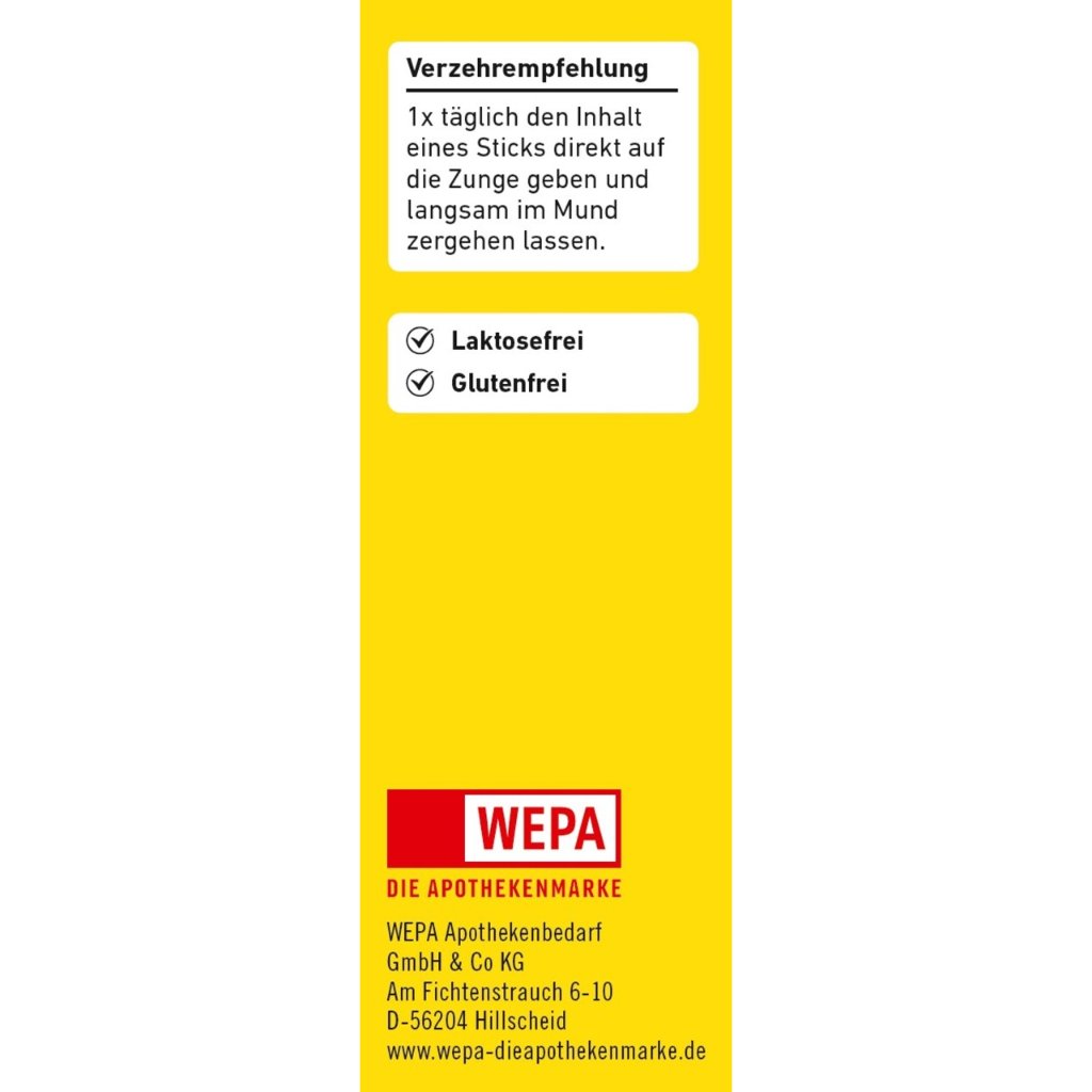 WEPA Immun Direkt Sticks, 20er Pack.