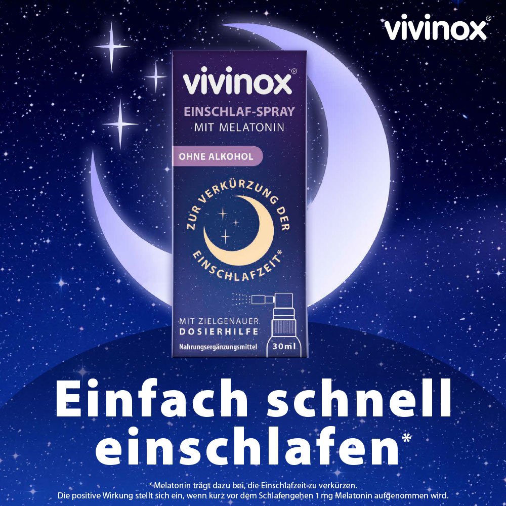 VIVINOX Einschlaf-Spray mit Melatonin