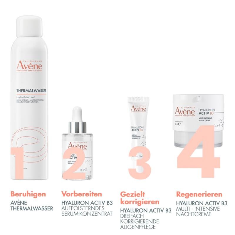 Avène HYALURON ACTIV B3 Multi–Intensive Nachtcreme