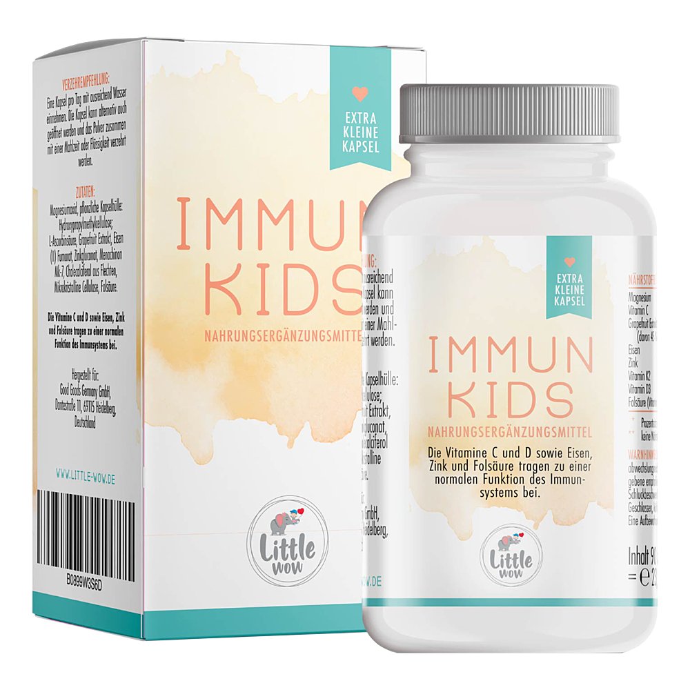 LITTLE Wow Immun Kids Immunsystem Kind.vegan Kaps.