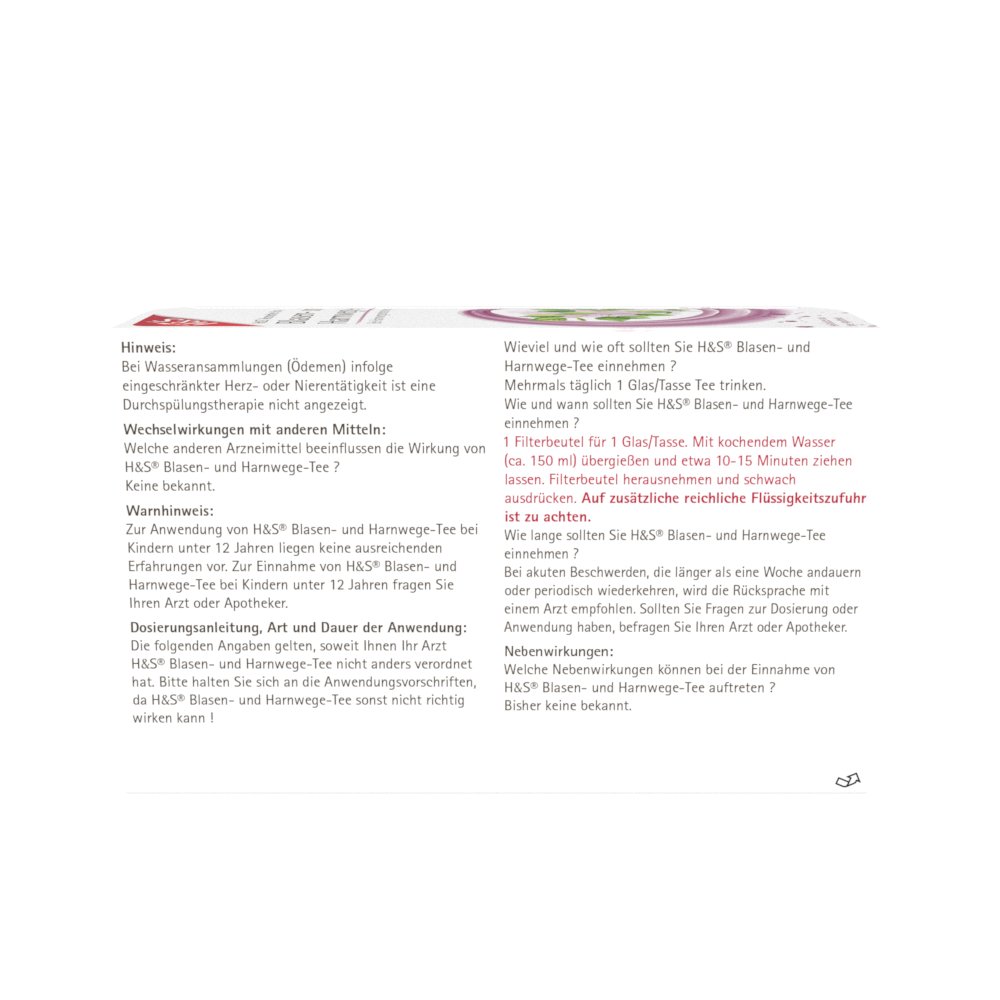 H&S Blasen- und Harnwege-Tee
