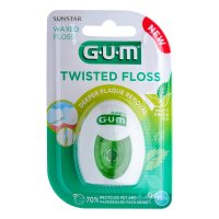 GUM TWISTED FLOSS waxed Zahnseide 50 m