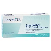 BISACODYL SANAVITA 10 mg Zäpfchen