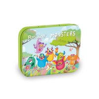 Ratioline kids Pflasterstrips mit Monstermotiv, 20 St. à 3 Gr., Blechbox