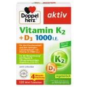 Doppelherz Vitamin K2 + D3 1000 I.E. Hochdosiert