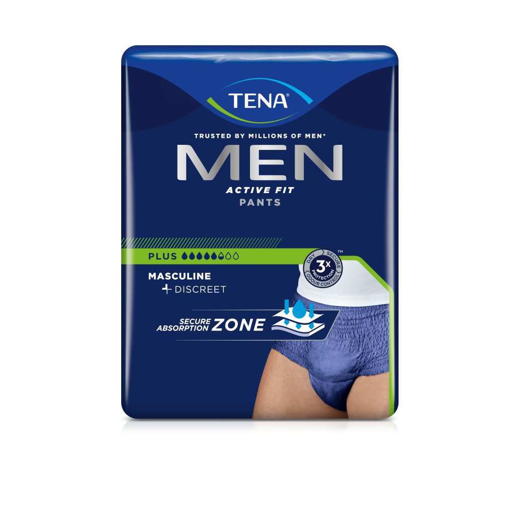 TENA Men Active Fit Pants Plus | Inkontinenzunterwäsche