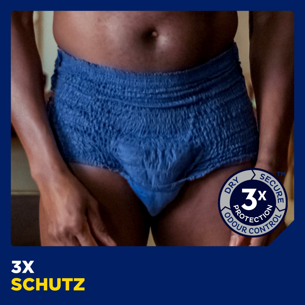 TENA Men Active Fit Pants Plus | Inkontinenzunterwäsche
