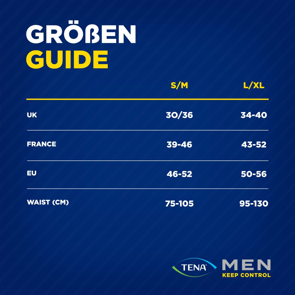 TENA Men Active Fit Pants Plus | Inkontinenzunterwäsche
