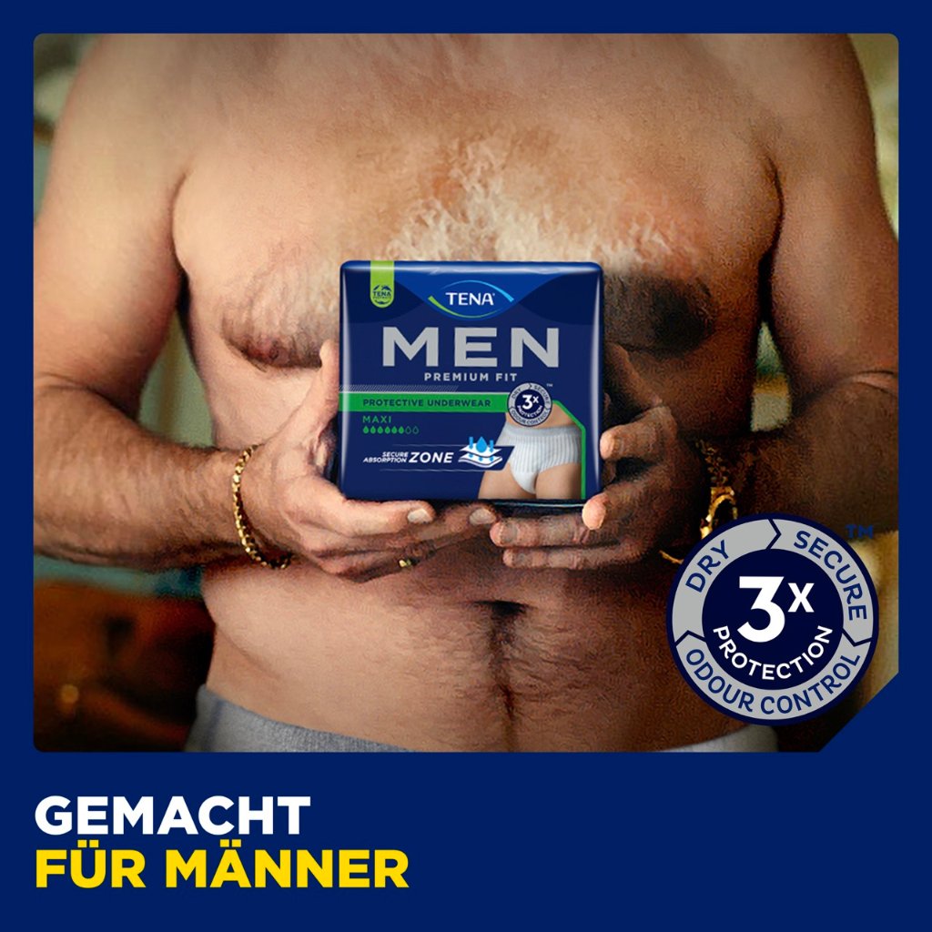 TENA Men Premium Fit Protective Underwear Maxi | Inkontinenzunterwäsche