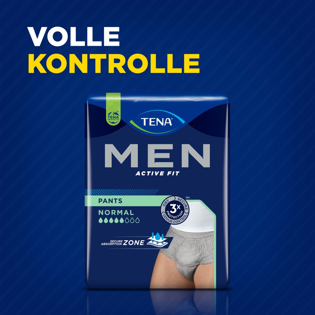 TENA Men Active Fit Pants Normal | Inkontinenzunterwäsche