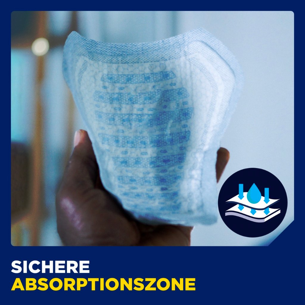 TENA Men Active Fit Absorbierende Protektoren Level 1 | Inkontinenzeinlage