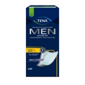 TENA Men Active Fit Absorbierende Protektoren Level 2 | Inkontinenzeinlage