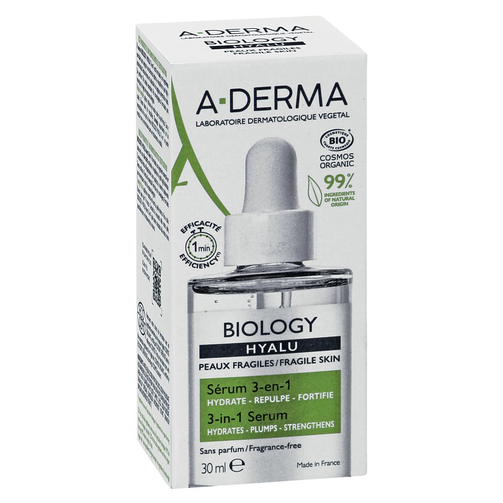 A-DERMA Biology Hyalu Serum 3in1