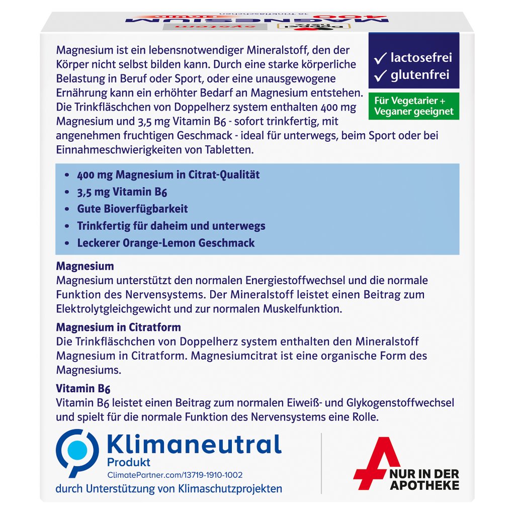 Doppelherz system Magnesium 400 Liquid